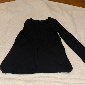 Black long sleeve dress